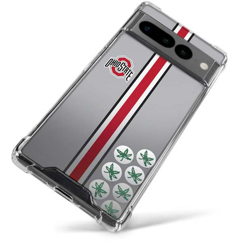 Ohio State University Buckeyes Google Pixel 7 Pro Clear Case